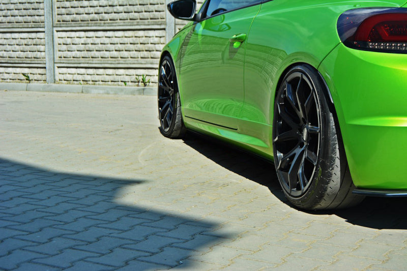 VW SCIROCCO 2008+ MINIGONNE LATERALI SOTTO PORTA ABS / PLASTIC RLINE LOOK