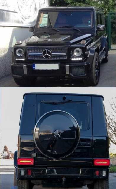 BODY KIT MERCEDES CLASSE G G63/G65 LOOK DAL 1989 IN POI AUTOELEGANCERICAMBI