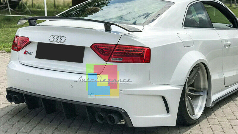 AUDI A5 COUPE 2007-2014 SPOILER POSTERIORE ALETTONE SUL COFANO RS5 AUTOELEGANCERICAMBI