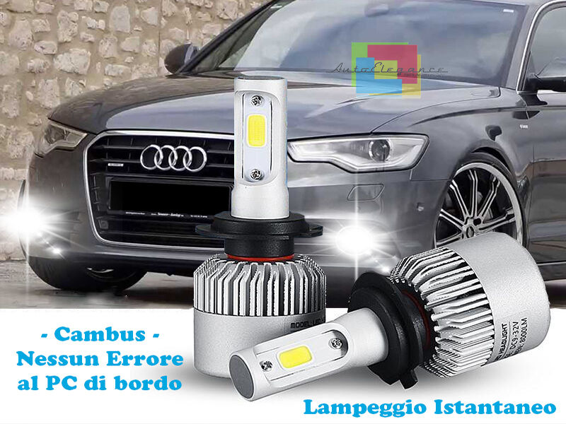 LAMPADE FENDINEBBIA A LED AUDI A6 4G C7 CAMBUS BIANCO GHIACCIO