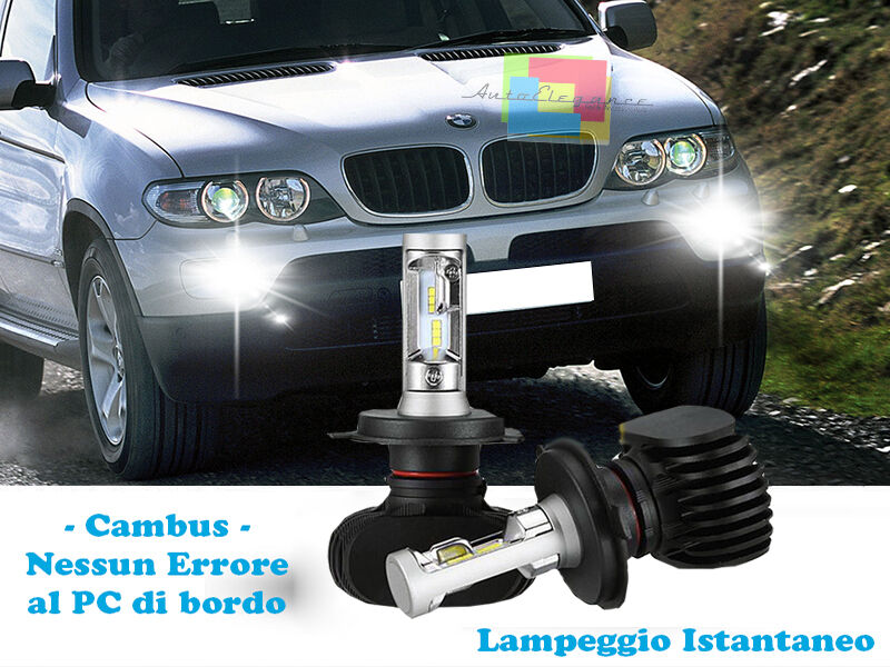 LAMPADE FENDINEBBIA LAMPEGGIO ISTANTANEO LED BMW X5 E53 2000-2007 CREE