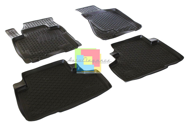 KIA SPORTAGE 2004-2010 SET TAPPETINI AUTO IN GOMMA - TAPPETI TOP QUALITA -1