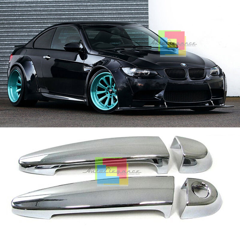 SET COPRI MANIGLIE CROMATE PER BMW E92 E93 COUPE CABRIO 2006-2010