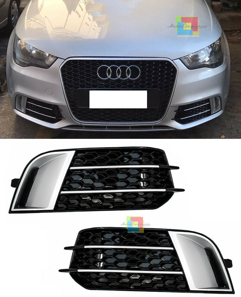 AUDI A1 8X 2010-2014 GRIGLIE FENDINEBBIA NIDO D'APE DESIGN RS1 AUTOELEGANCERICAMBI