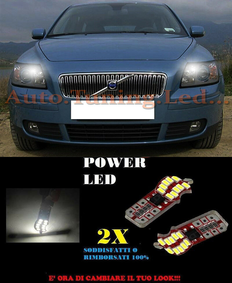 POSITION LIGHTS VOLVO V50 2003-2012 T10 WHITE 20 LED SUPER QUALITY