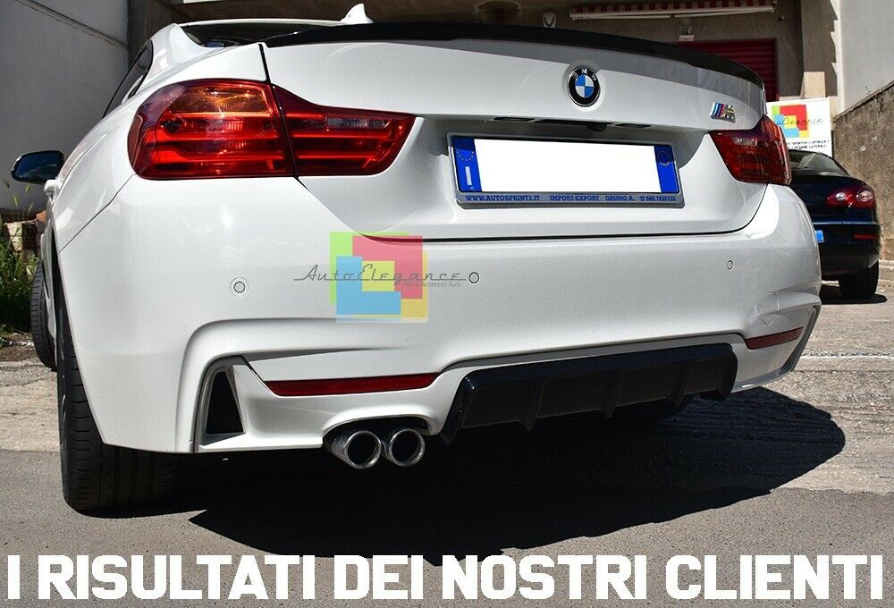 BMW SERIE 4 F32 F33 2013- PARAURTI POSTERIORE COMPLETO LOOK M SPORT AUTOELEGANCERICAMBI