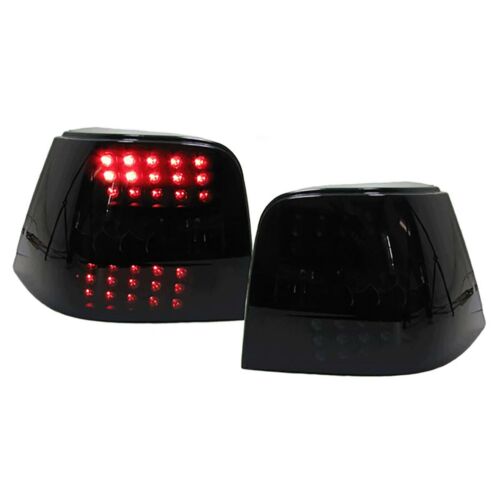Black LED Rear Lights for VW Golf 4 97-03