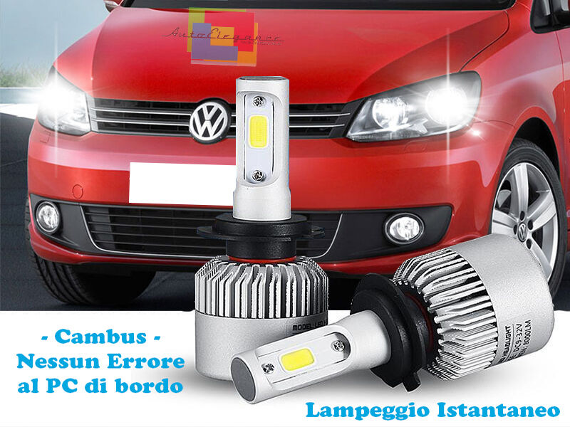 LAMPADE ANABBAGLIANTI LED VW TOURAN 2010-2015 ISTANTANEO 6000K CREE