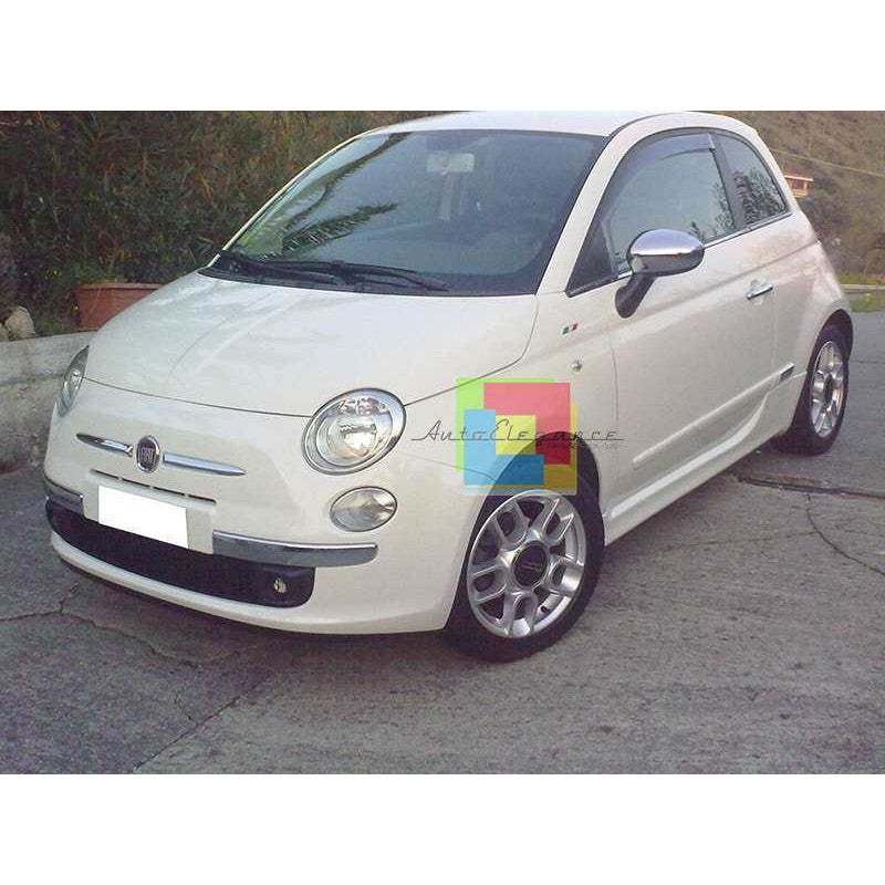 FIAT 500 2007+ MINIGONNE LATERALI SOTTO PORTA LOOK ABARTH