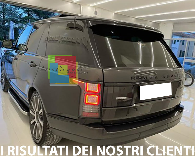 PEDANE LATERALI LAND ROVER RANGE ROVER VOGUE 2013+ SOTTO PORTA ANTISCIVOLO