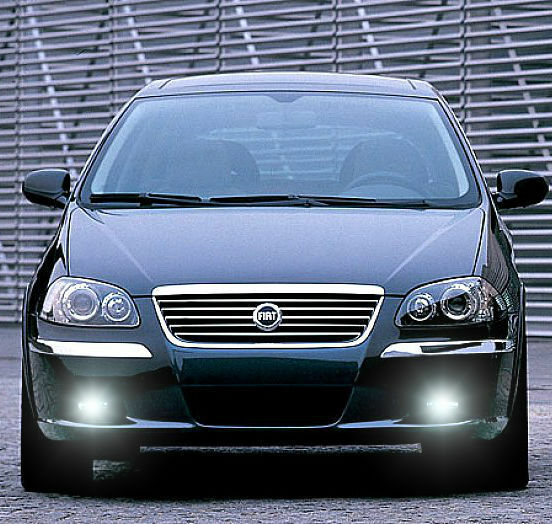 COPPIA LAMPADE FENDINEBBIA H1 LED CREE CANBUS FIAT CROMA 6000K BIANCO NO ERROR AUTOELEGANCERICAMBI