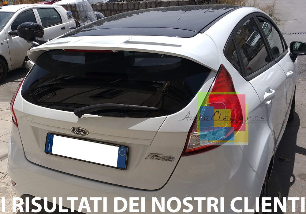 FORD FIESTA VI MK7 2008 AL 2017 SPOILER SUL TETTO POSTERIORE & TERZO STOP - ABS
