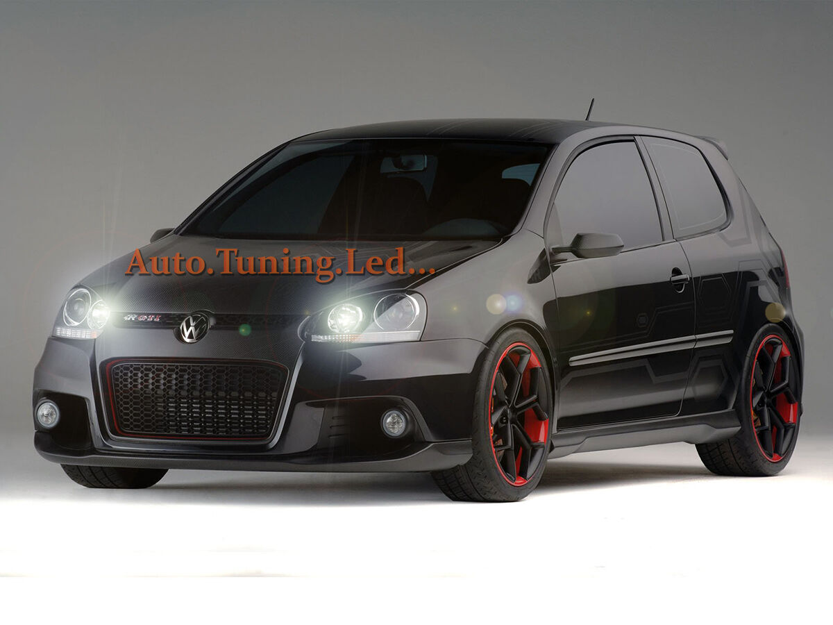 COPPIA LUCI POSIZIONI VW GOLF V 03 AL 08 CANBUS H6W BIANCO GHIACCIO AUTOELEGANCERICAMBI