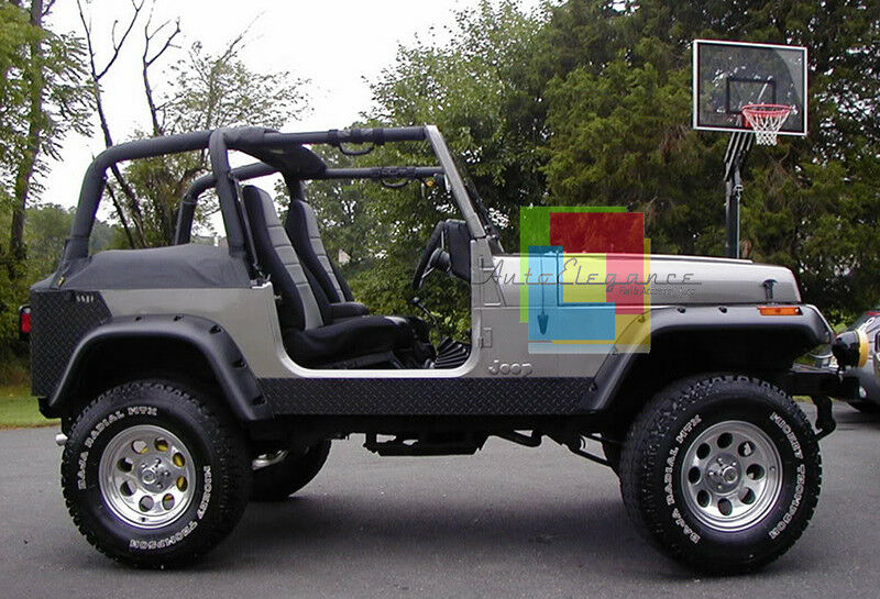 SET OF 15 CM WIDENED SIDE WHEEL ARCH FENDERS JEEP Wrangler YJ 1987-1997 -.