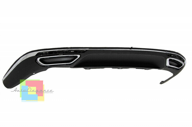 VW PASSAT 3G B8 2015 AL 2019 SOTTO PARAURTI RLINE DIFFUSORE ABS PROFILI CROMATI