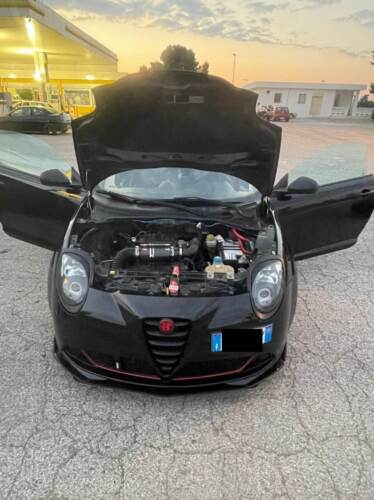SPOILER BLADE UNDER FRONT BUMPER FOR ALFA ROMEO MITO ABS SPLITTER