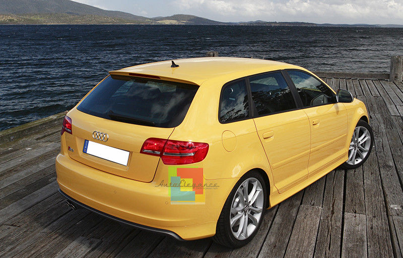 AUDI A3 2005-2012 8P SPORTBACK 5 PORTE SPOILER POSTERIORE SUL TETTO LOOK S3 AUTOELEGANCERICAMBI