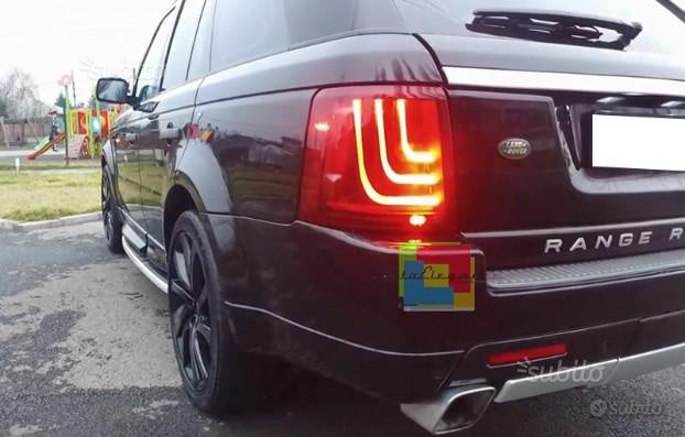 Range rover sport 05-13 led headlights dynamic arrow