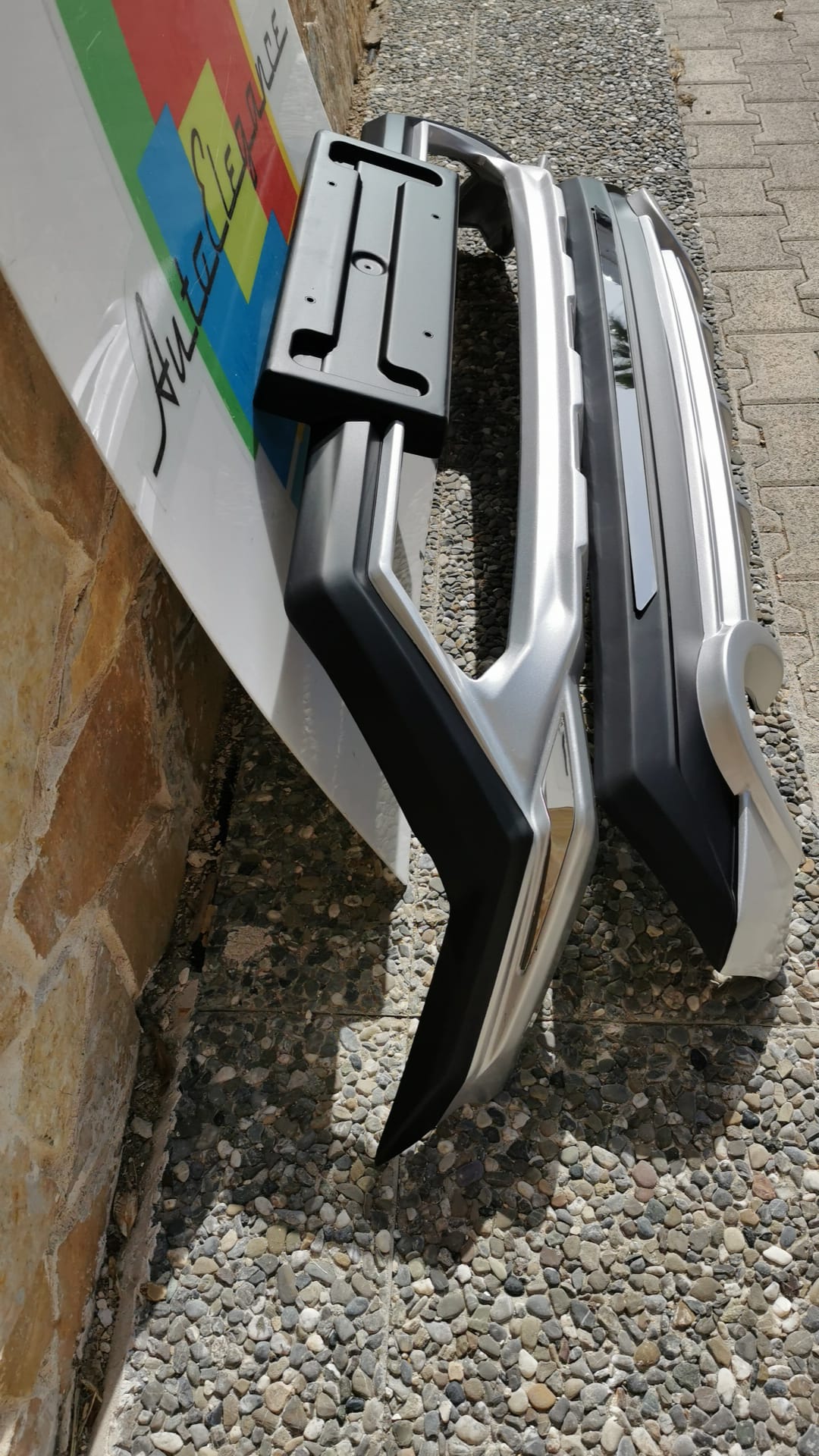 UNDER BUMPER FOR FORD KUGA II 2016-2019 FRONT & REAR SPOILER ABS