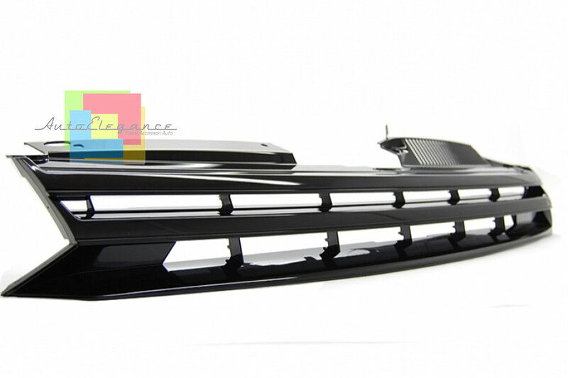 GRIGLIA ANTERIORE NERO LUCIDO PER VW GOLF 6 2008-2012 MASCHERINA