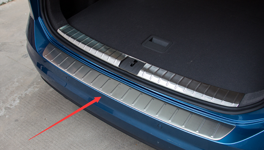 CHROME PLATE REAR HOOD TAILGATE VW TOURAN I 2003-2010 STAINLESS STEEL