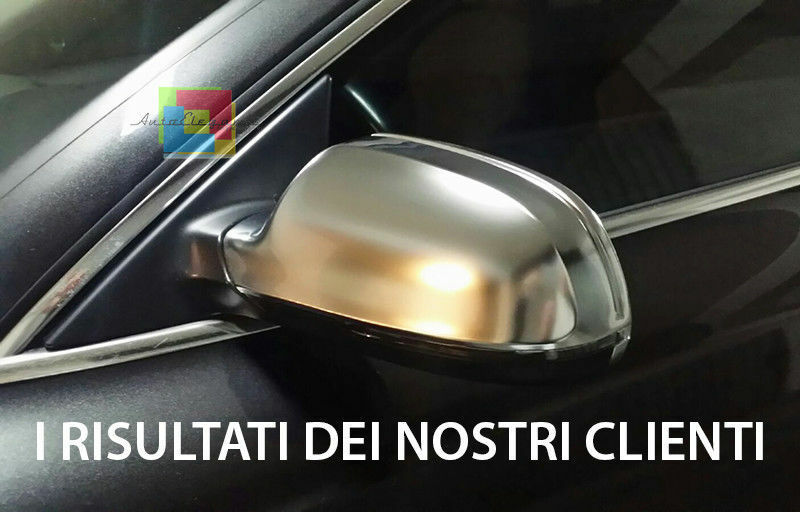 COPERTURE SATINATE SPECCHI - CALOTTE SPECCHIETTI SLINE - AUDI A6 4G C7 2011-2017 AUTOELEGANCERICAMBI