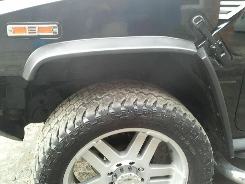 HUMMER H2 SET 4 PARAFANGHI ALLARGATI SPOILER PASSARUOTA LOOK TUNING