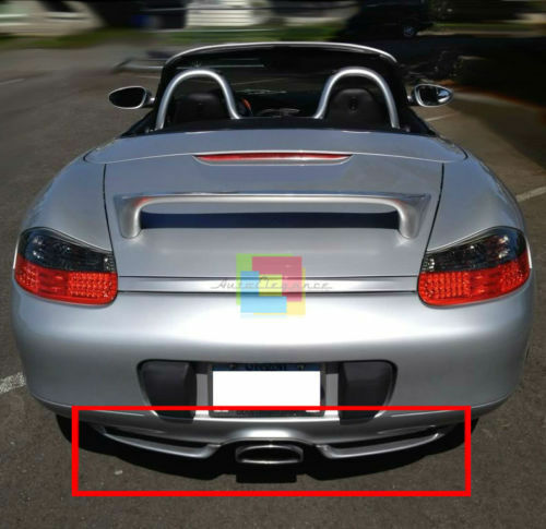 DIFFUSORE SOTTO PARAURTI PORSCHE BOXSTER 986 POSTERIORE SPORTIVO ESTRATTORE