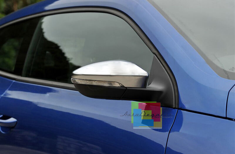 CALOTTE CROMATE VW SCIROCCO 2008+ SPECCHIETTI RETROVISORI - ADESIVO - AUTOELEGANCERICAMBI