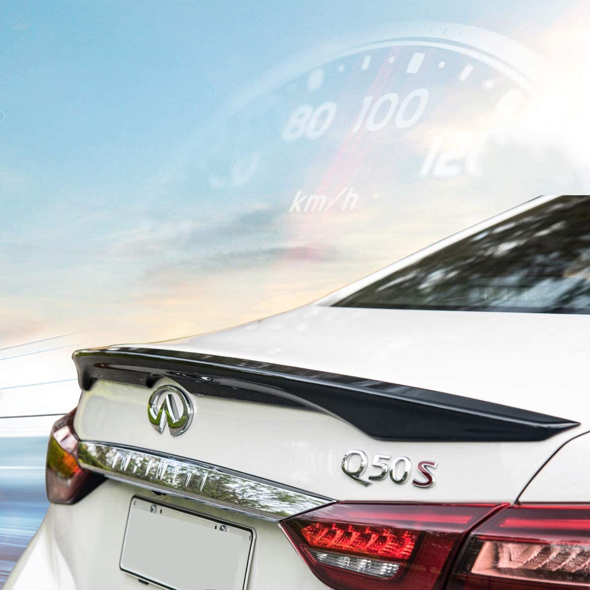 INFINITI Q50 2013-2017 REAR HOOD SPOILER SPORTY DESIGN