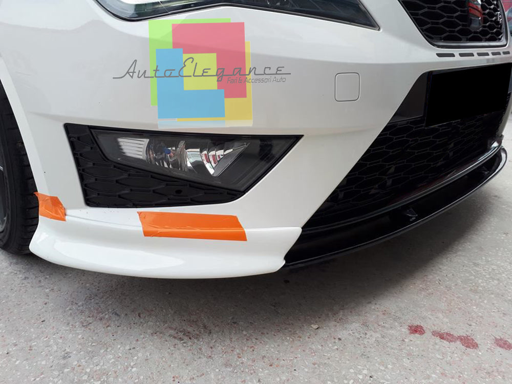SPOILER LOOK FR FOR SEAT LEON 5F 2012-2016 ABS FRONT BUMPER UNDER SPOILER