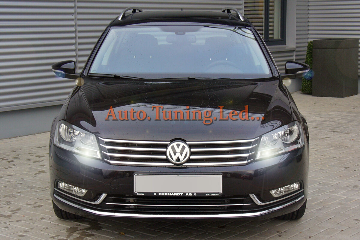 COPPIA LUCI POSIZIONI VW PASSAT B7 2005 IN POI CANBUS T10 BIANCO GHIACCIO AUTOELEGANCERICAMBI