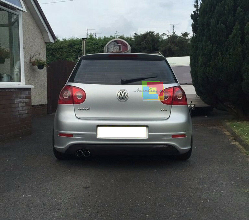 UNDER BUMPER SPOILER VW GOLF 5 2003-2008 REAR DIFFUSER + REFLECTOR