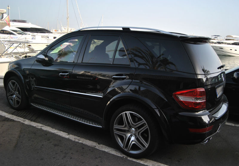MERCEDES ML W164 2005-2011 ROOF SPOILER - REAR AMG WING