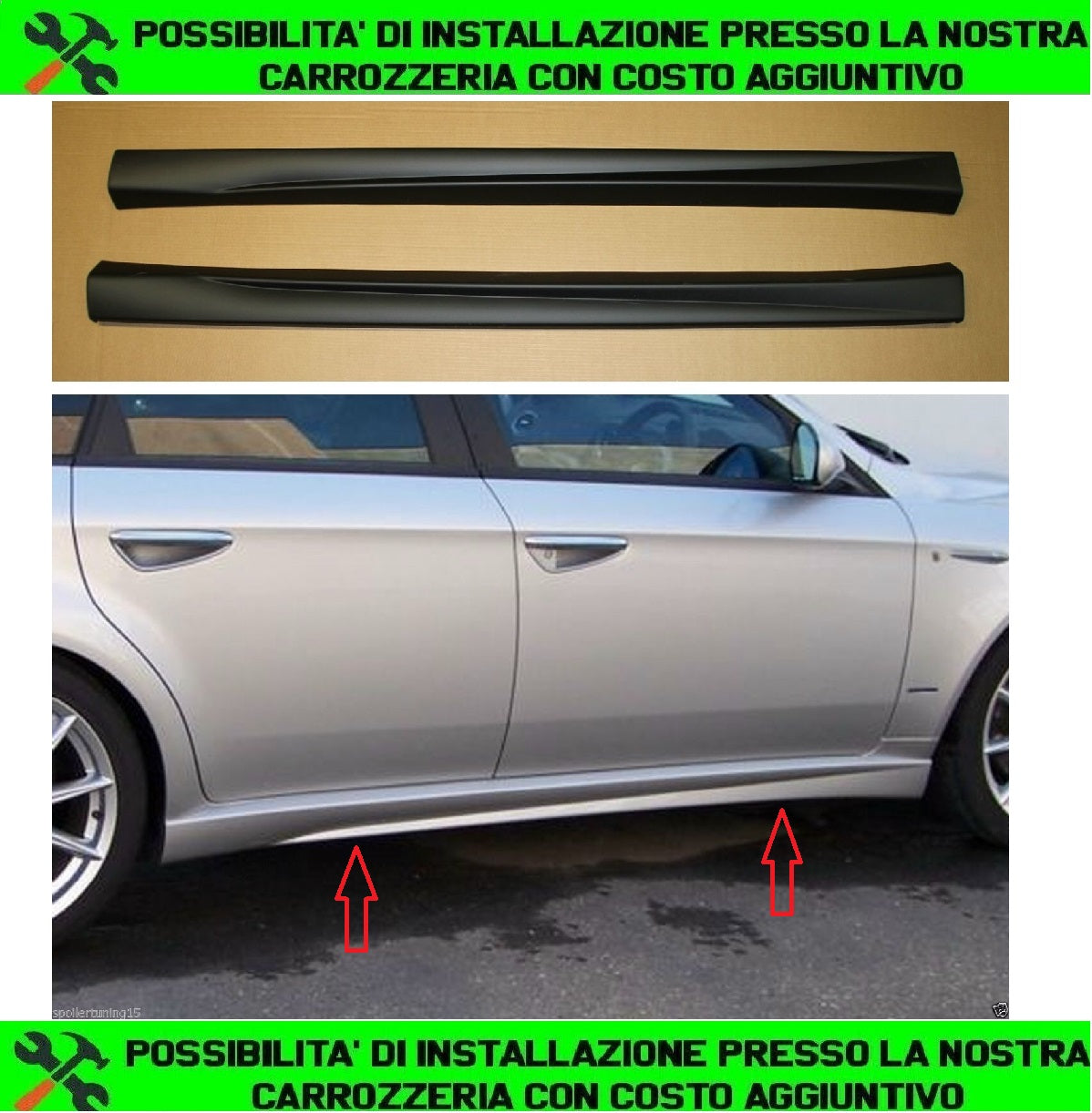 MINISKIRTS ALFA 159 SALOON AND SW IN ABS