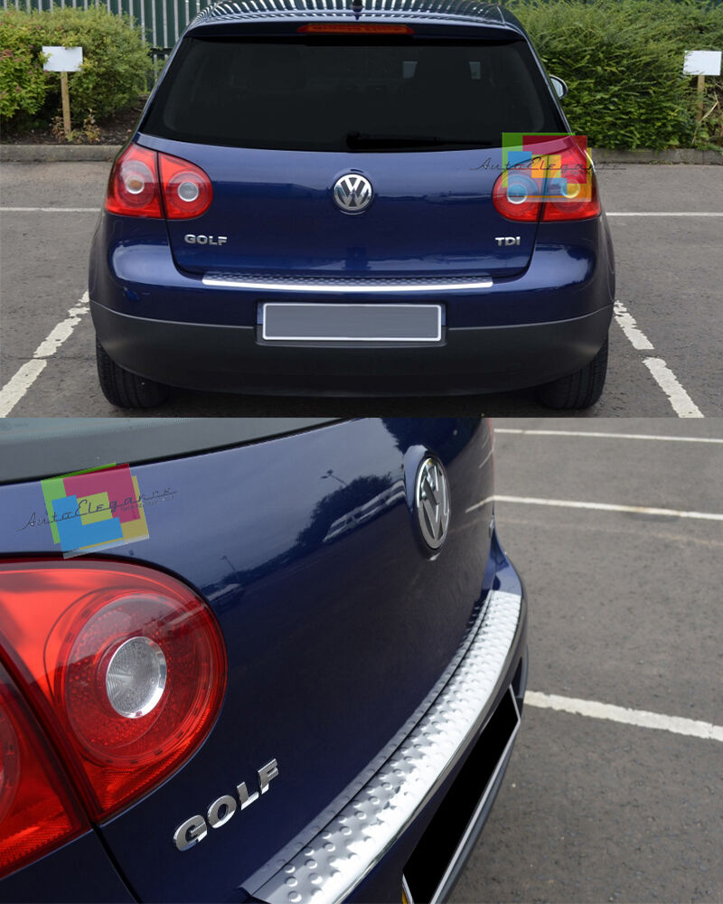 PIASTRA VW GOLF 5 MK5 2003-2008 PORTELLONE POSTERIORE ACCIAIO INOX
