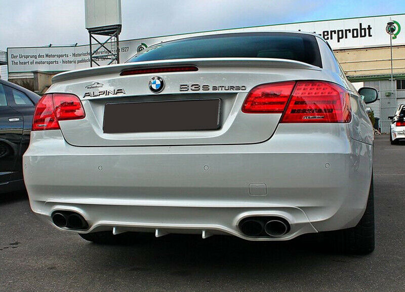 REAR SPORT DIFFUSER BMW 3 SERIES E92 E93 2006-2013 UNDER BUMPER BITURBO