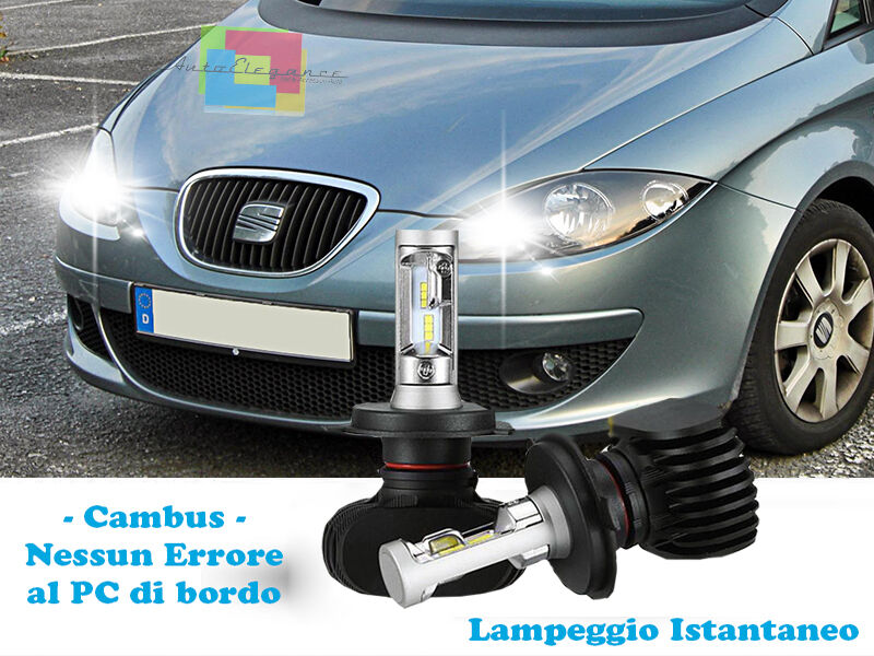 LAMPADE ABBAGLIANTI LAMPEGGIO ISTANTANEO LED SEAT TOLEDO 2006-2011 CREE