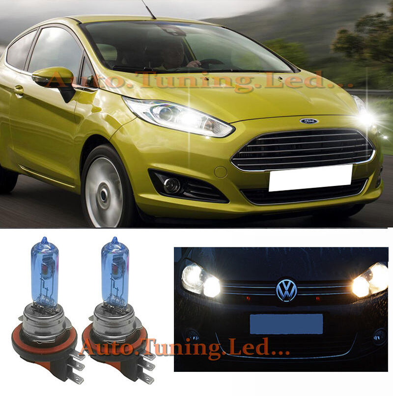 FORD FIESTA 7 LIFT LAMPS H15 55W 12V BLUE XENON DAYTIME HIGH BEAM POSITIONS