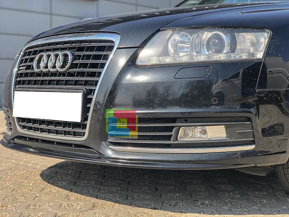 SPOILER ANTERIORE AUDI A6 4F 08-11 AVANT BERLINA SOTTO PARAURTI LOOK SLINE S6