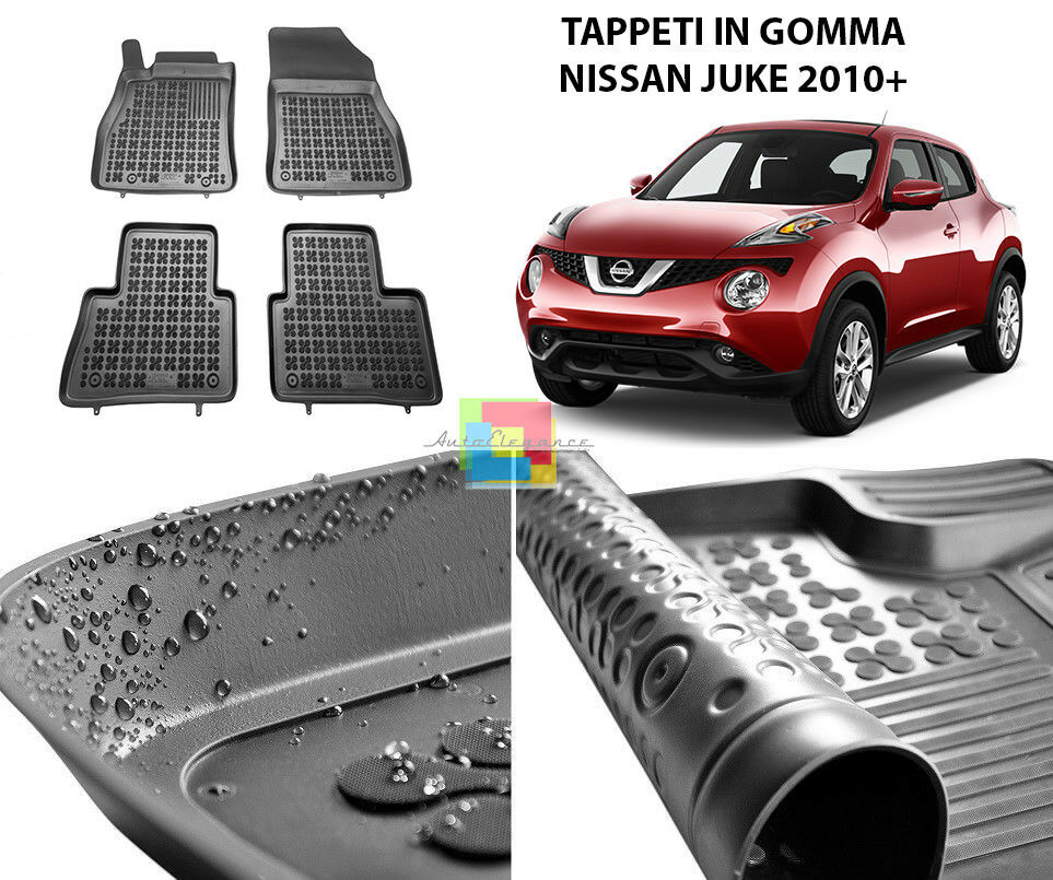 NISSAN JUKE 2010 ONWARDS RUBBER CAR MATS - TOP QUALITY MATS -1-