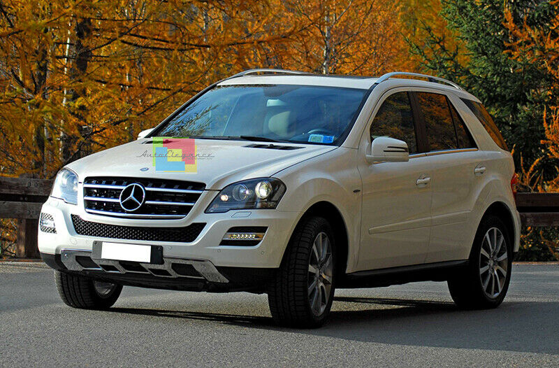 MODANATURE ADESIVE Mercedes ML W164 CORNICI FINESTRINI CROMATE ACCIAIO INOX