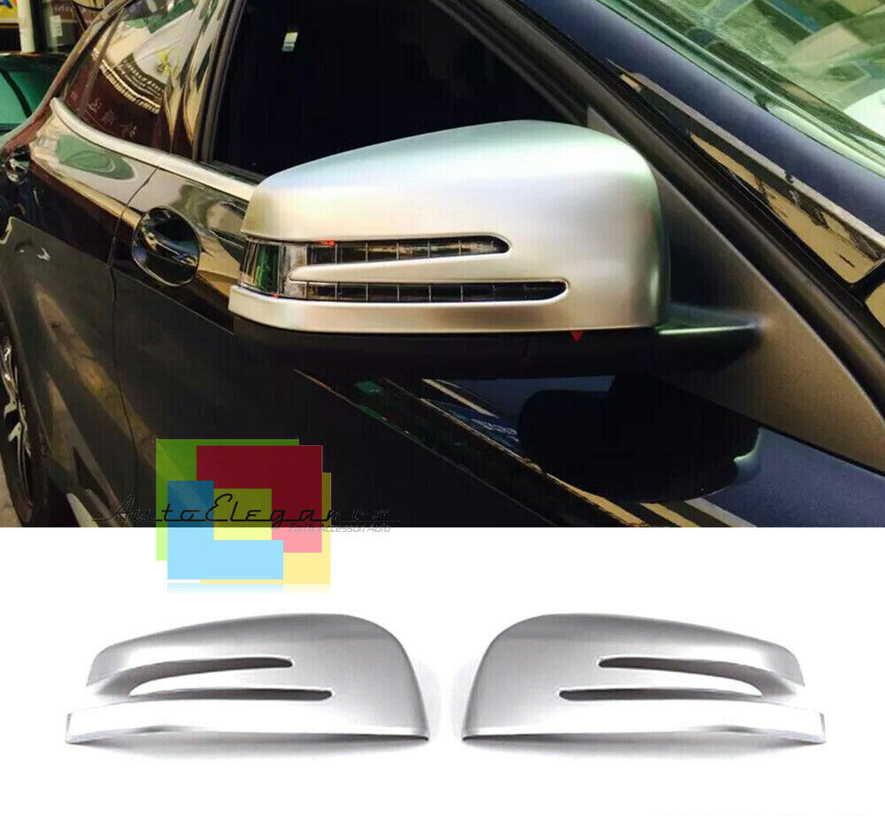 MERCEDES CLA C117 X117 COVER SPECCHIETTI SATINATI ADESIVI 3M CALOTTE ABS