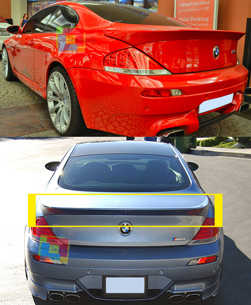 SPOILER POSTERIORE SUL COFANO BMW SERIE 6 E63 2003-2010 LOOK M6