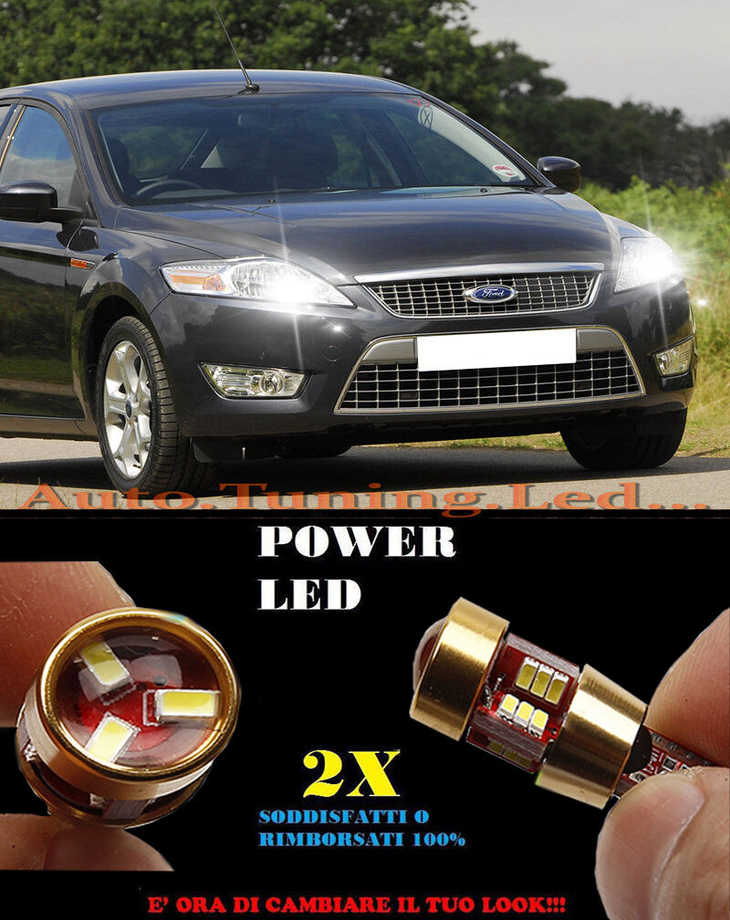 POSITION LIGHTS FORD MONDEO 2014+ CANBUS T10 WHITE 27 LED SUPER QUALITY