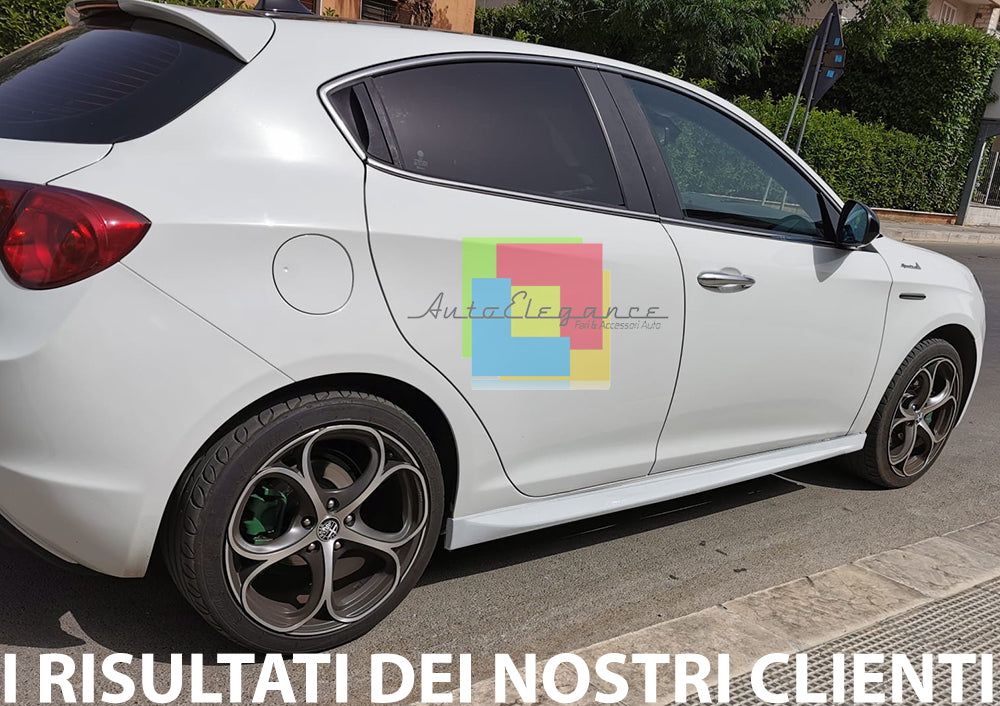ALFA ROMEO GIULIETTA MINIGONNE LATERALI SOTTO PORTA SPORTIVO LOOK AUTOELEGANCERICAMBI