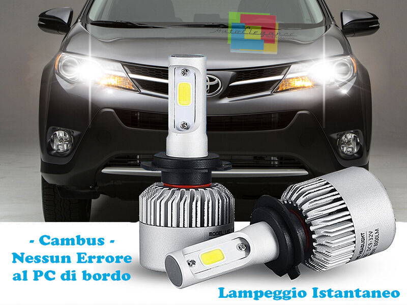 TOYOTA RAV 4 2012+ LED HIGH BEAM LAMPS INSTANT FLASH 6000K ---