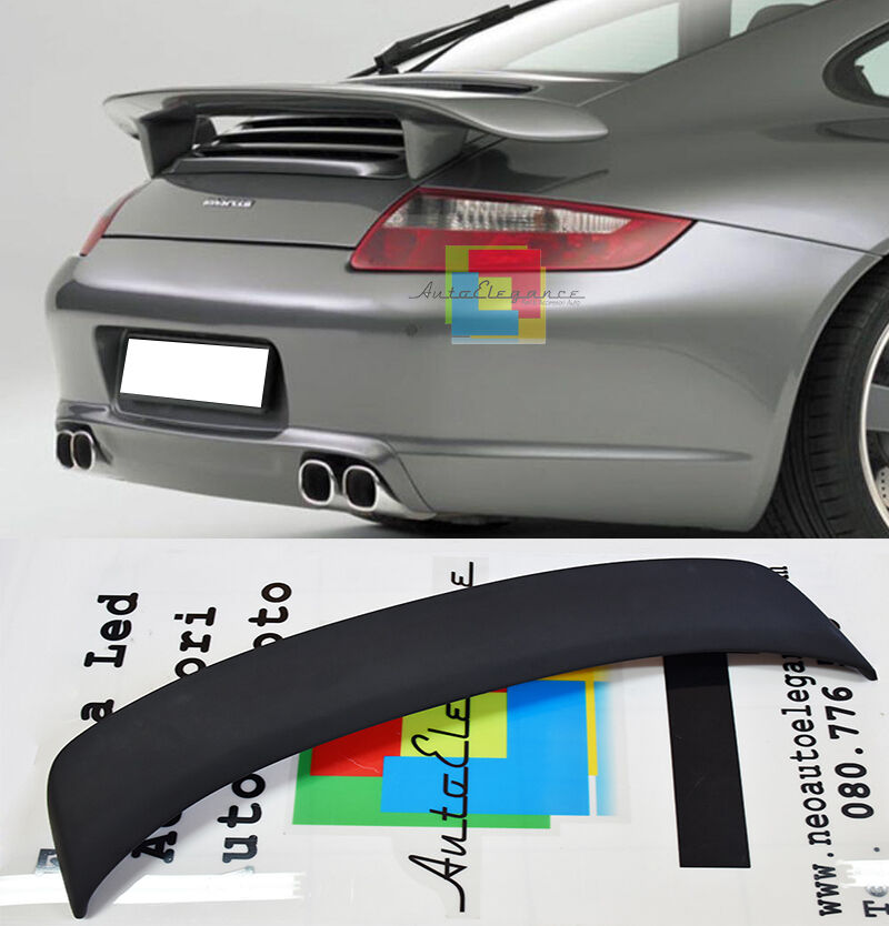 PORSCHE 911 - 997 REAR SPOILER HOOD WING LOOK Rinspeed