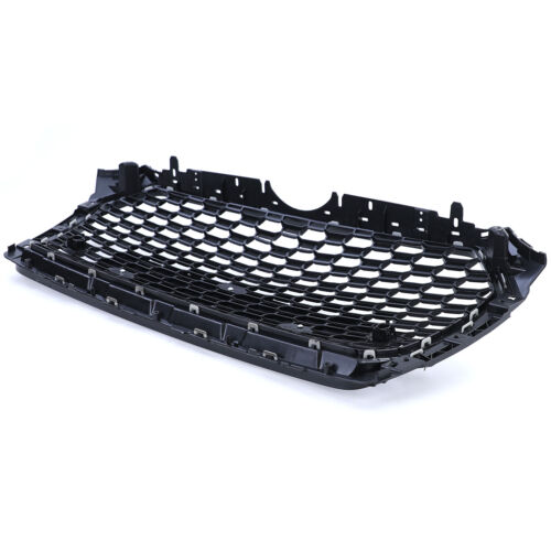 Gloss Black Emblemless Honeycomb Sport Grille for Audi A4 B9 8W 15-19