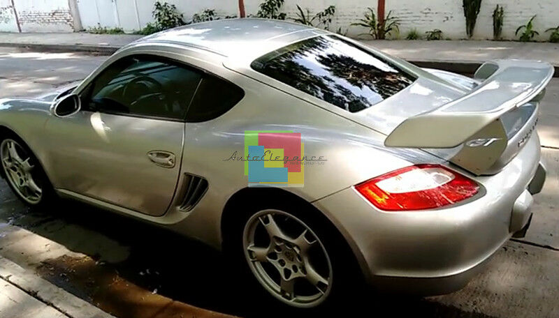 PORSCHE CAYMAN 987 2005-2013 SPOILER POSTERIORE SUL COFANO LOOK GT